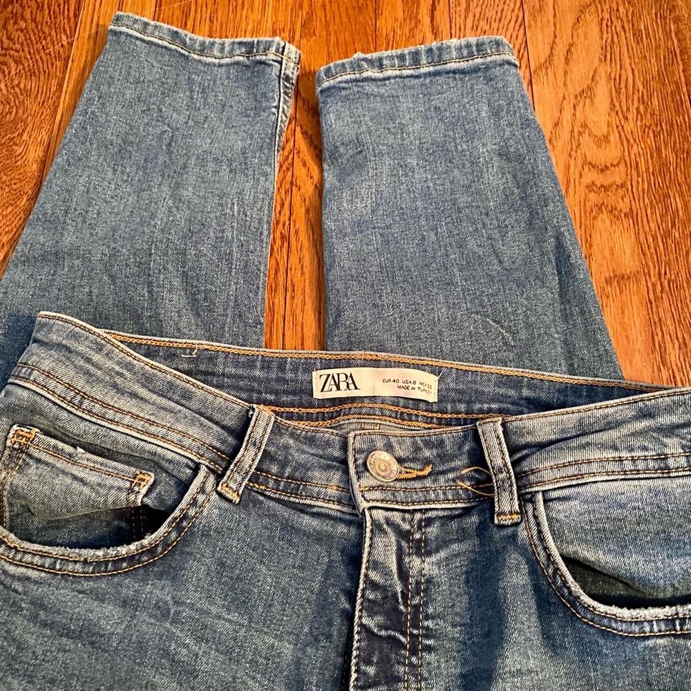 Zara Skinny High Waisted Jeans